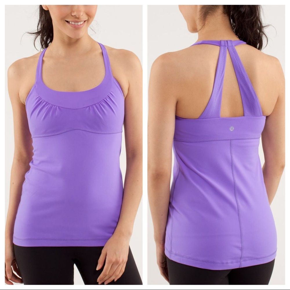 Lululemon Scoop Me Up Tank II - Power Purple